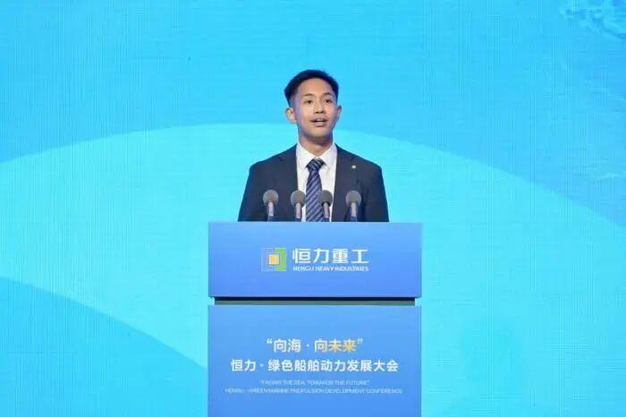 恒力集团副总裁陈汉伦。 图片来源:恒力集团微信公众号