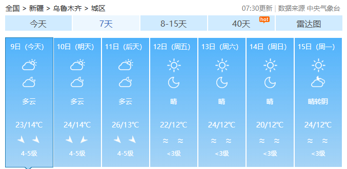 阿克苏市天气在线