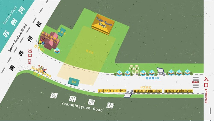 场馆地图