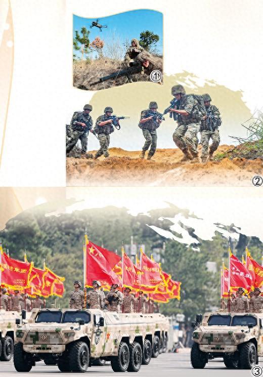 图①:“梁山战斗英雄连”官兵利用无人机侦察“敌情”。唐瑞杰摄