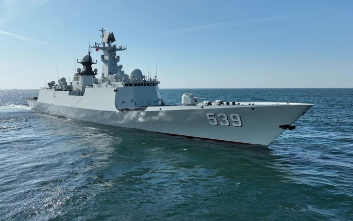 海军芜湖舰。图/“北海舰队”微信公众号