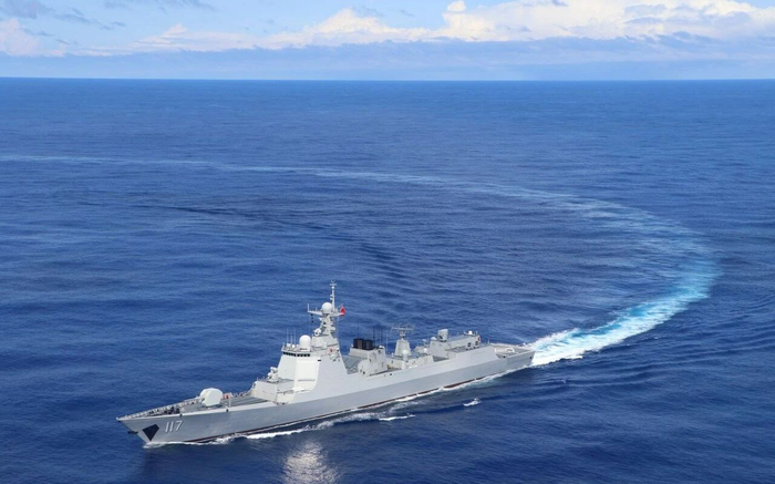 海军西宁舰。图/“北海舰队”微信公众号