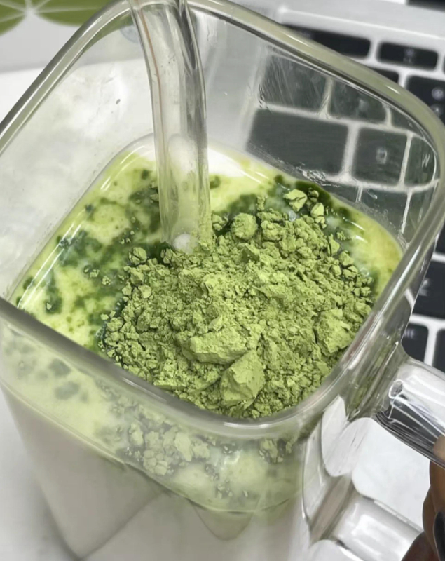 图 | 羽衣甘蓝粉+牛奶,成了年轻人的新下午茶