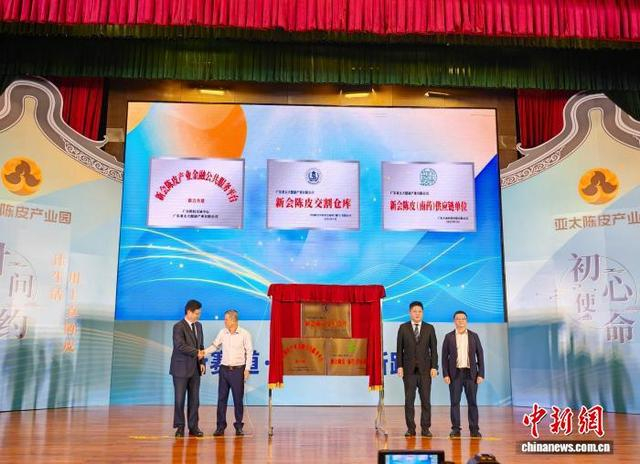 授牌仪式现场。中新网记者 郭军 摄