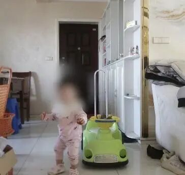 坠亡女童生前照片。图/受访者提供。