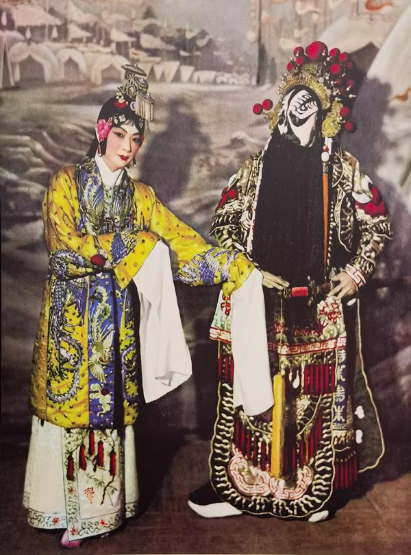 梅兰芳、杨小楼《霸王别姬》剧照 