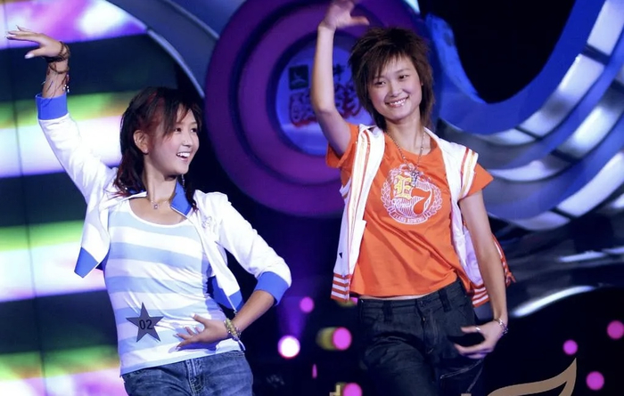2005年超女比赛现场 图源：豆瓣