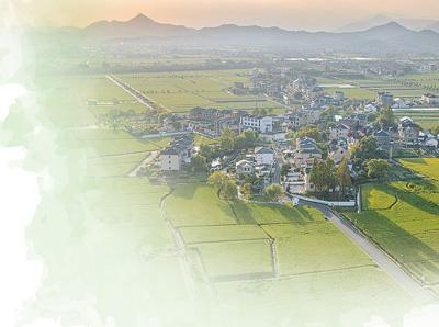 杭州市余杭区永安村风景如画。陈 俊摄