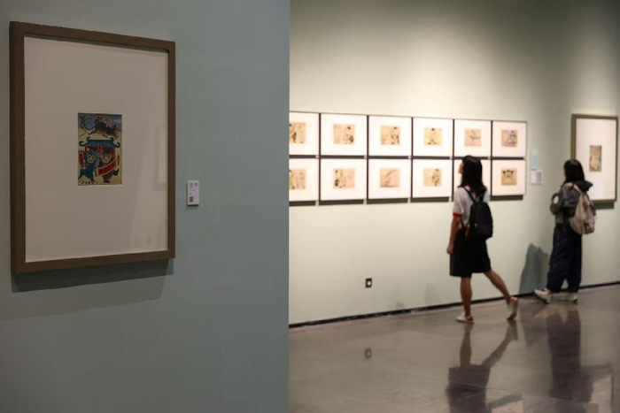 廖冰兄诞辰110周年暨抗战胜利80周年纪念展开幕|漫画与木刻|广州市