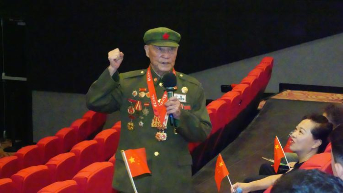 第17场 光影发电厂 辽宁沈阳 志愿军老兵李维波在《志愿军：浴血和平》映后发言