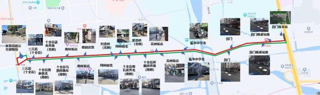 9808路“十全十美”专线途经景点示意图