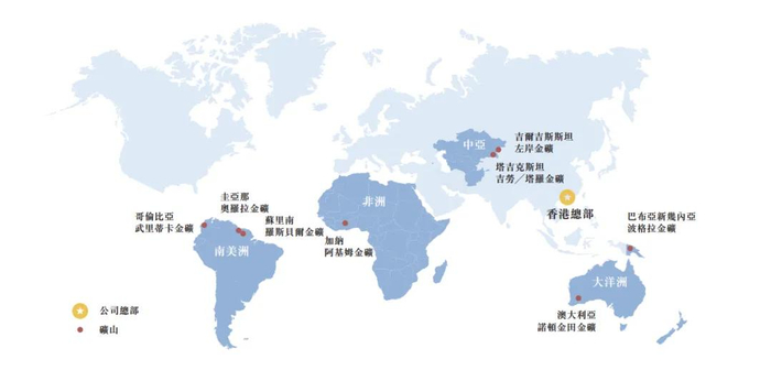 （八座金矿地理位置覆盖范围）