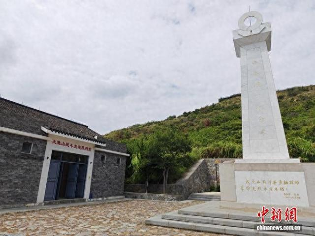 近日，位于浙江岱山的大鱼山战斗遗址一景。 林波 摄