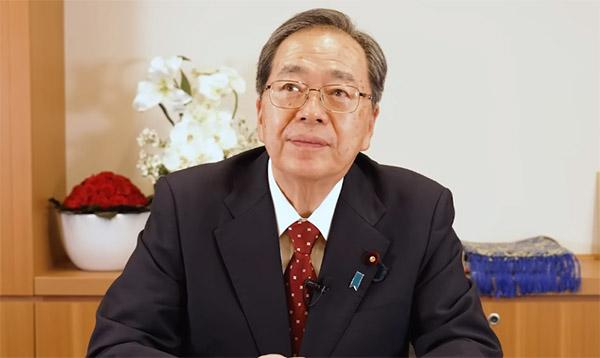 日本公明党党首齐藤铁夫 视频截图 