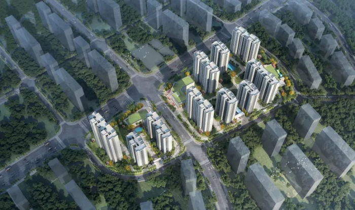 海口江东新区兰香园回迁房项目（效果图）