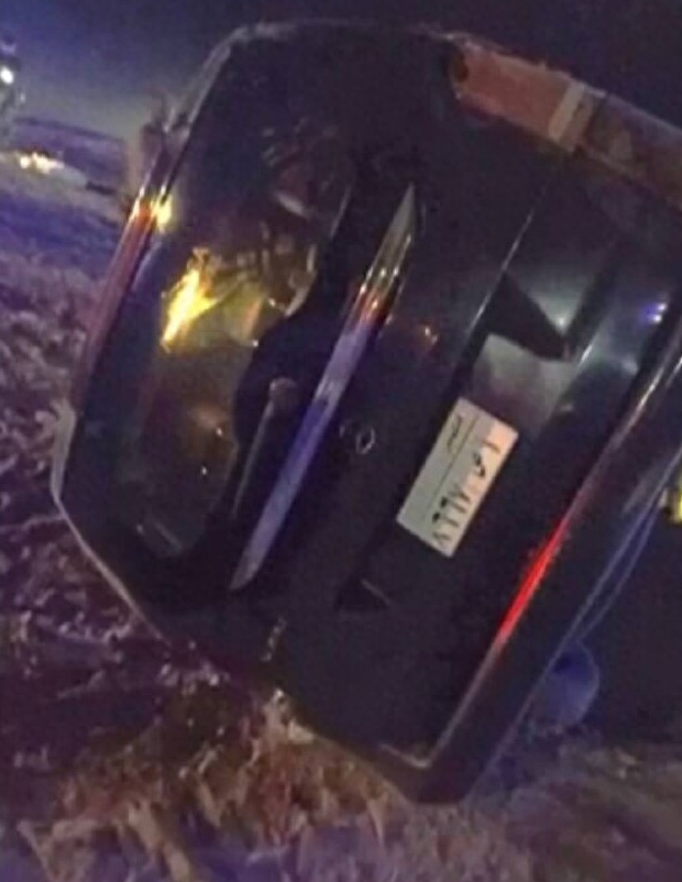 车祸现场（图源以色列第12频道）