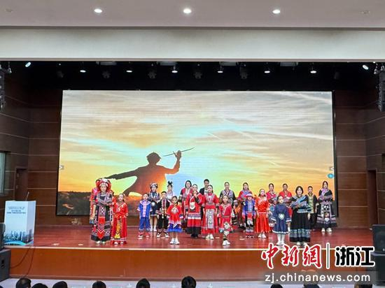 日前，第28届全国推广普通话宣传周活动现场。上虞区委统战部 供图