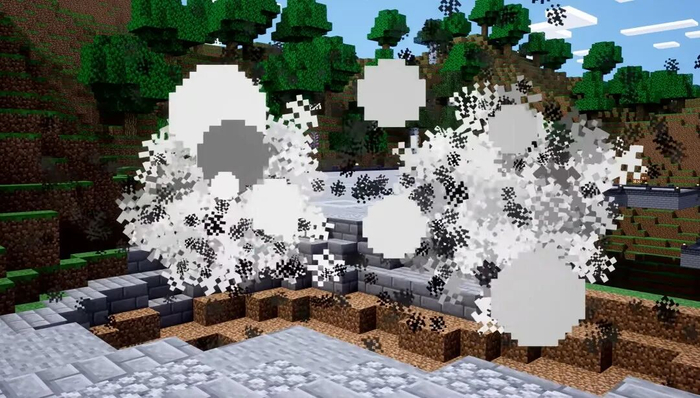 比如在《我的世界》主题第三圈，苦力怕会炸开部分赛道