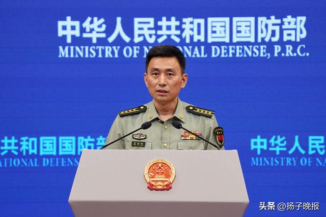 国防部新闻发言人张晓刚大校 资料图（CFP）
