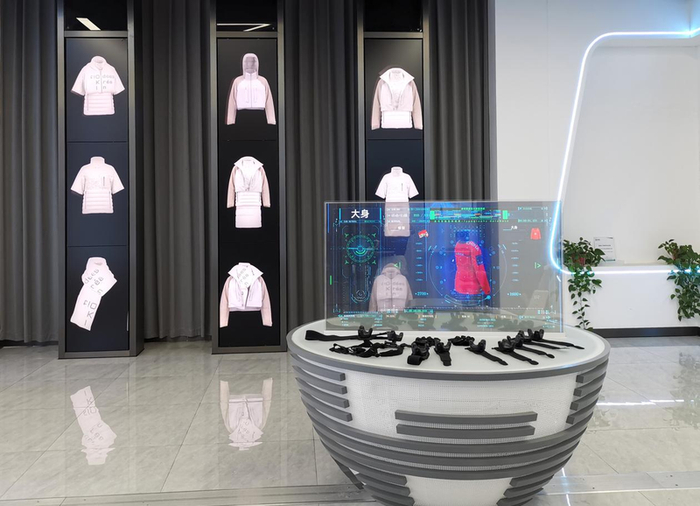 AI设计助力波司登打造爆款产品。受访者供图