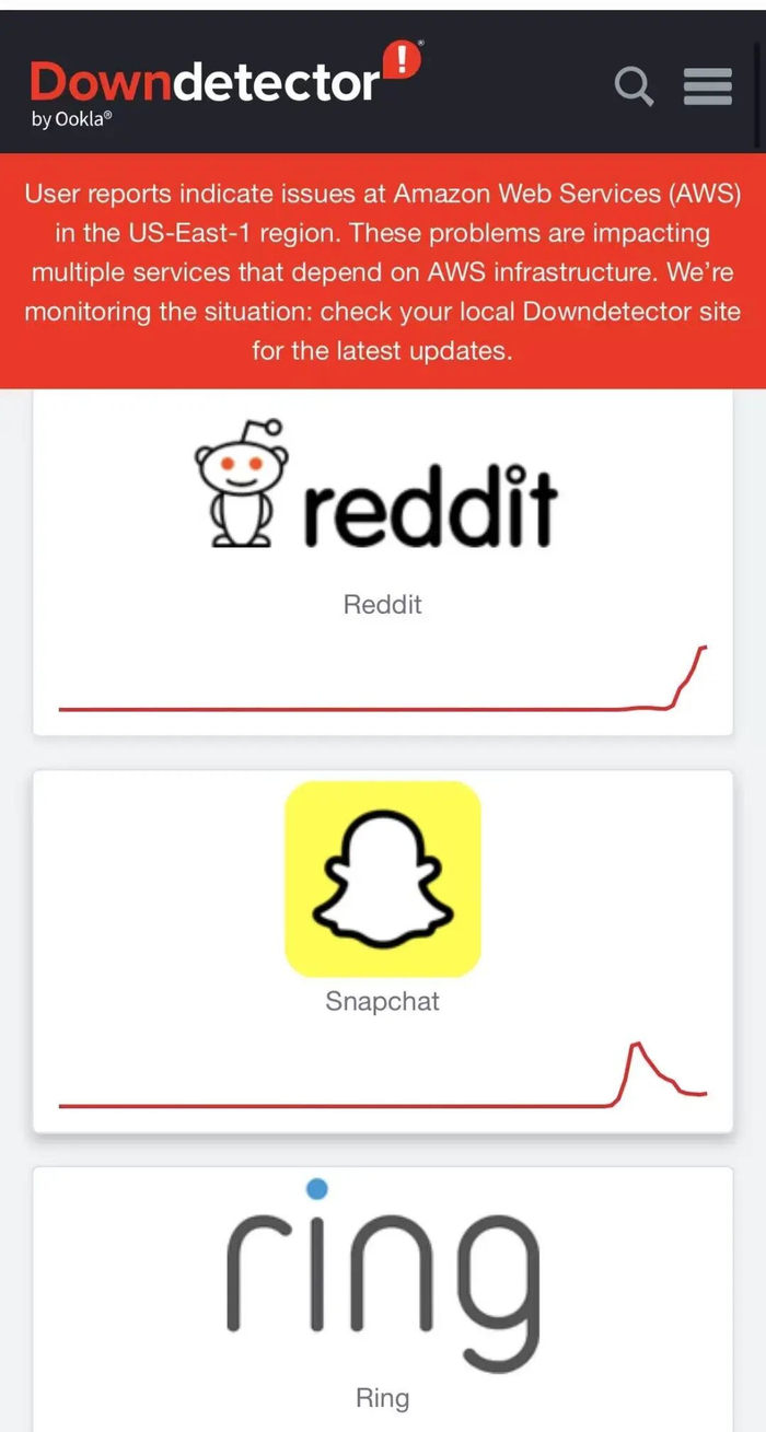 多邻国崩了”冲上热搜，“罪魁祸首”系亚马逊AWS服务突发故障_财经头条