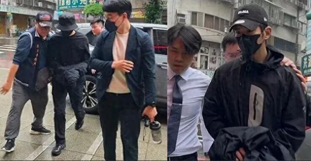 陈柏霖、修杰楷被拘提到案。图源：台媒