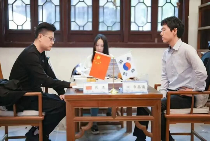 往届比赛中年组孔杰VS李昌镐