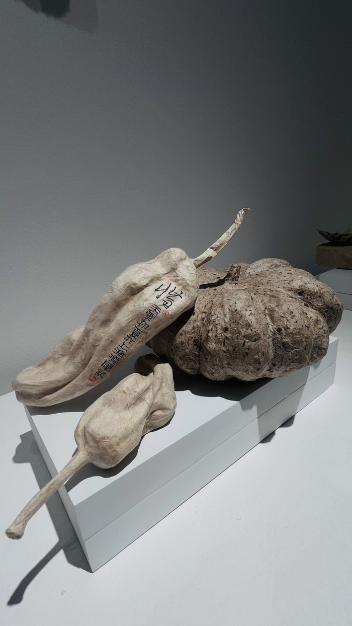 用松阳纸做的艺术品