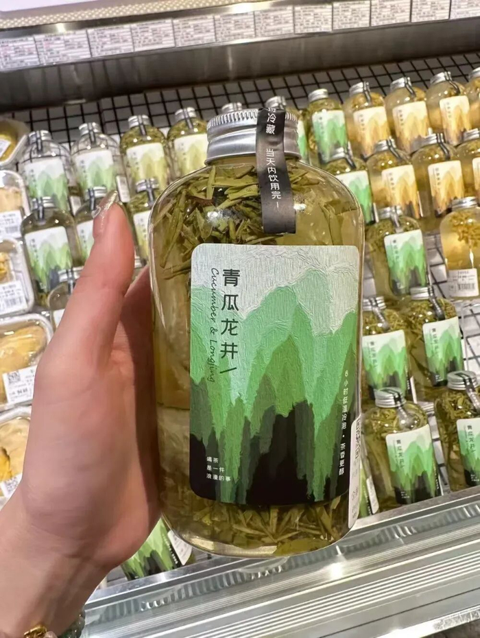 胖东来系的冷萃茶；图片来源：小红书@Crane逛胖东来