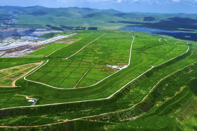 霍林河矿区生态修复现状