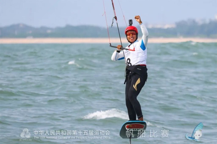 黄齐滨不仅代表着上海水上运动的未来,也代表着中国水上运动的未来。