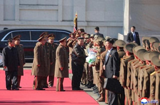 图片来源:朝中社报道截图