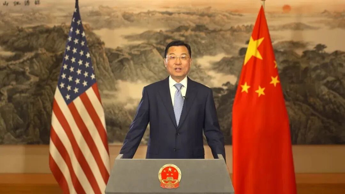 谢锋。图源：中国驻美国大使馆