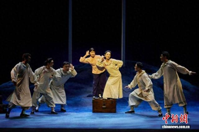 北京曲剧《城南旧事》首演。演出方供图