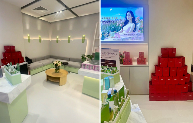 丝域新加坡首店店内环境