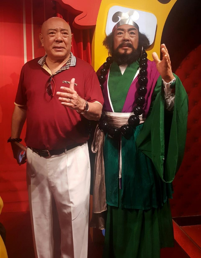 刘大刚和他的沙僧形象。图片来自网络