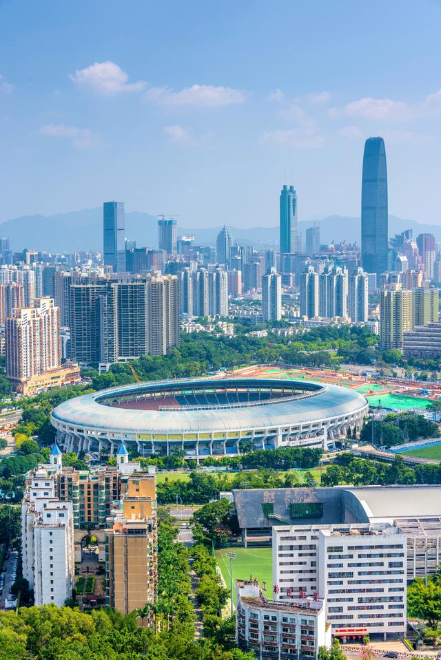 深圳体育中心 视觉中国 图