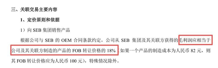 图源：浙江苏泊尔股份有限公司2025年度日常关联交易预计公告