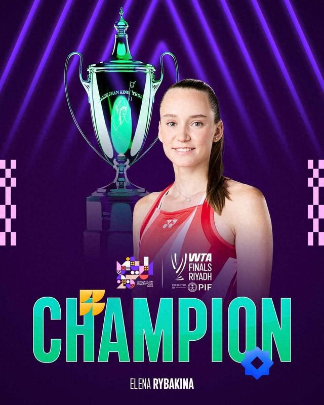 来源：@WTA国际女子网球协会