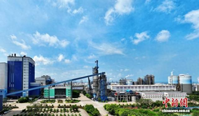 2024年5月，金海浆纸现代化的工业厂房。海南金海浆纸业有限公司 供图