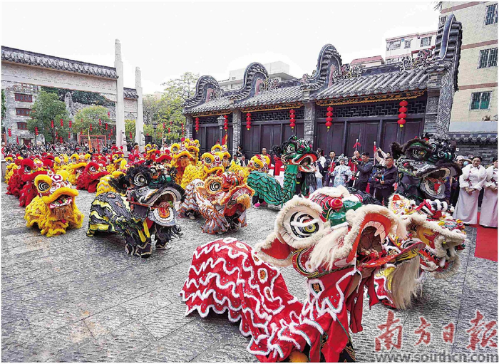 龙腾狮舞 还看佛山|龙狮|佛山市|醒狮|舞龙|广东省_新浪新闻