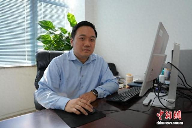 “85后”海归博士全琎。 邹浩 摄