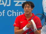 网球男单第一轮 黄泽林6-1/6-3战胜段皓 晋级第二轮 全运会 丨中国网球