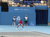 全运会 ｜首战告捷！港队“网球一哥”黄泽林直落两局顺利晋级