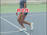一天一个专业网球步法训练视频（3）单腿稳定性测试