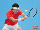 （粤港澳全运会）网球男子单打：香港队黄泽林晋级四强