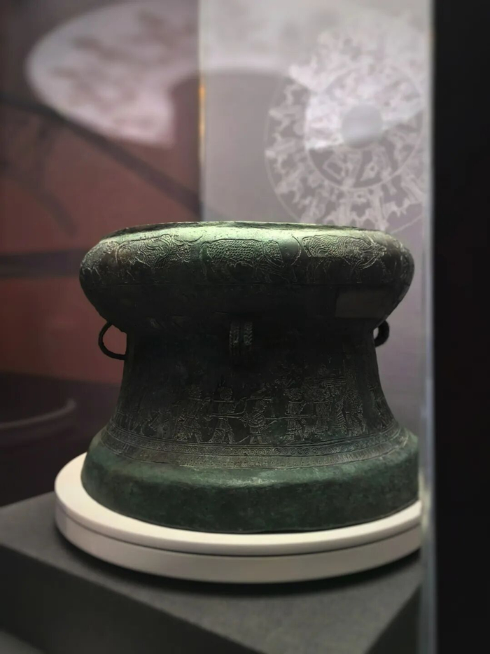 西汉·宴乐祭祀铜贮贝器 云南昆明晋宁石寨山12号墓出土 云南省博物馆藏