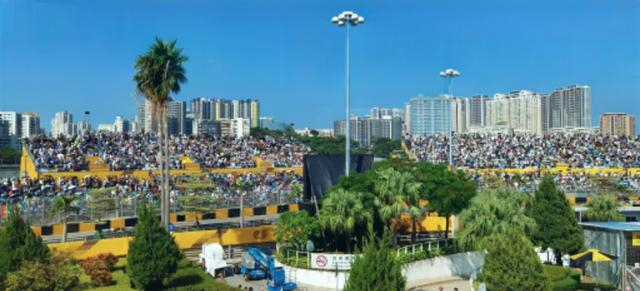 第七十二届澳门格兰披治大赛车。受访者供图