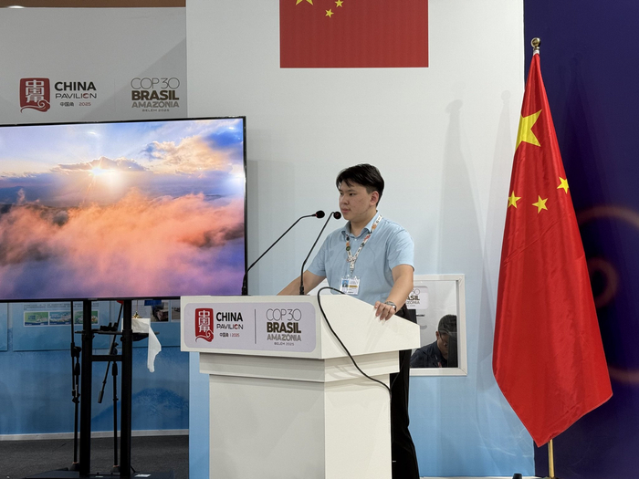 中国气象服务协会青年秘书长和青年气候行动计划理事周全。受访者供图