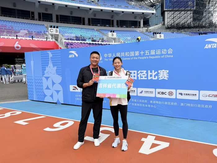 这是田丰教练和孔玲瑶的第一次全运会之旅，他们坦言，比赛的收获坚定了继续向前的信心。